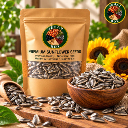 Sehat Box Premium Sunflower Seeds – Chilkay Walay Suraj Mukhi Ke Beej