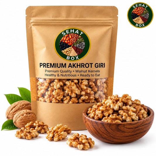 Sehat Box Premium Akhrot Giri (Walnut Kernels) – Quality Akhrot