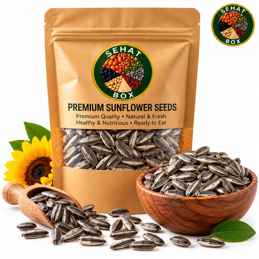Sehat Box Premium Sunflower Seeds – Chilkay Walay Suraj Mukhi Ke Beej