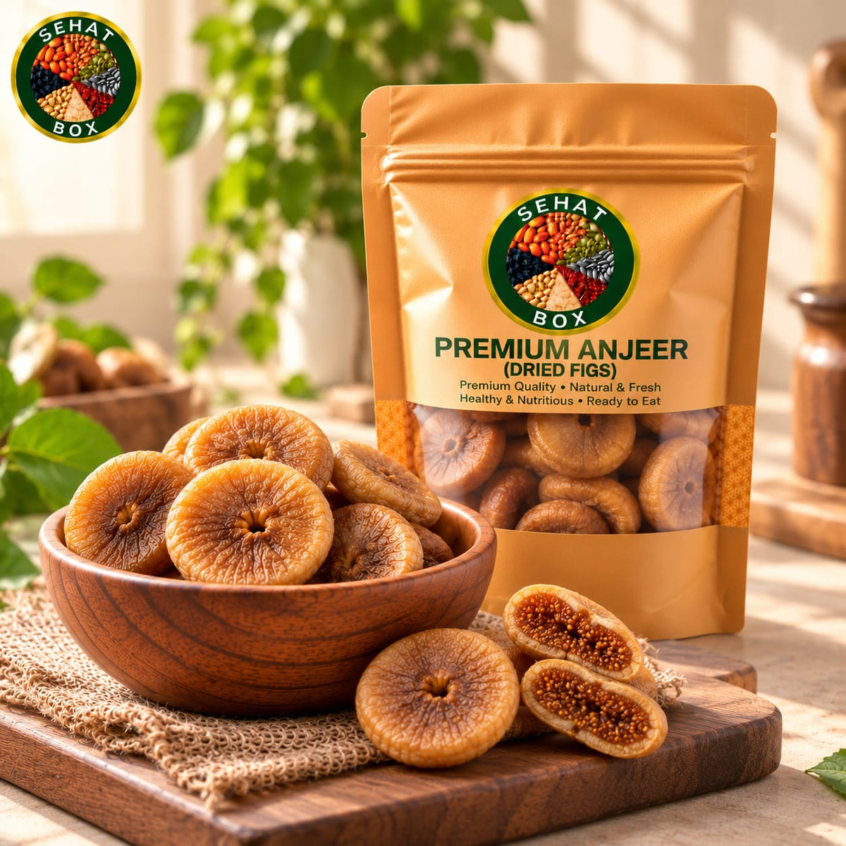 Sehat Box Premium Anjeer (Dried Figs) – Khushk Anjeer